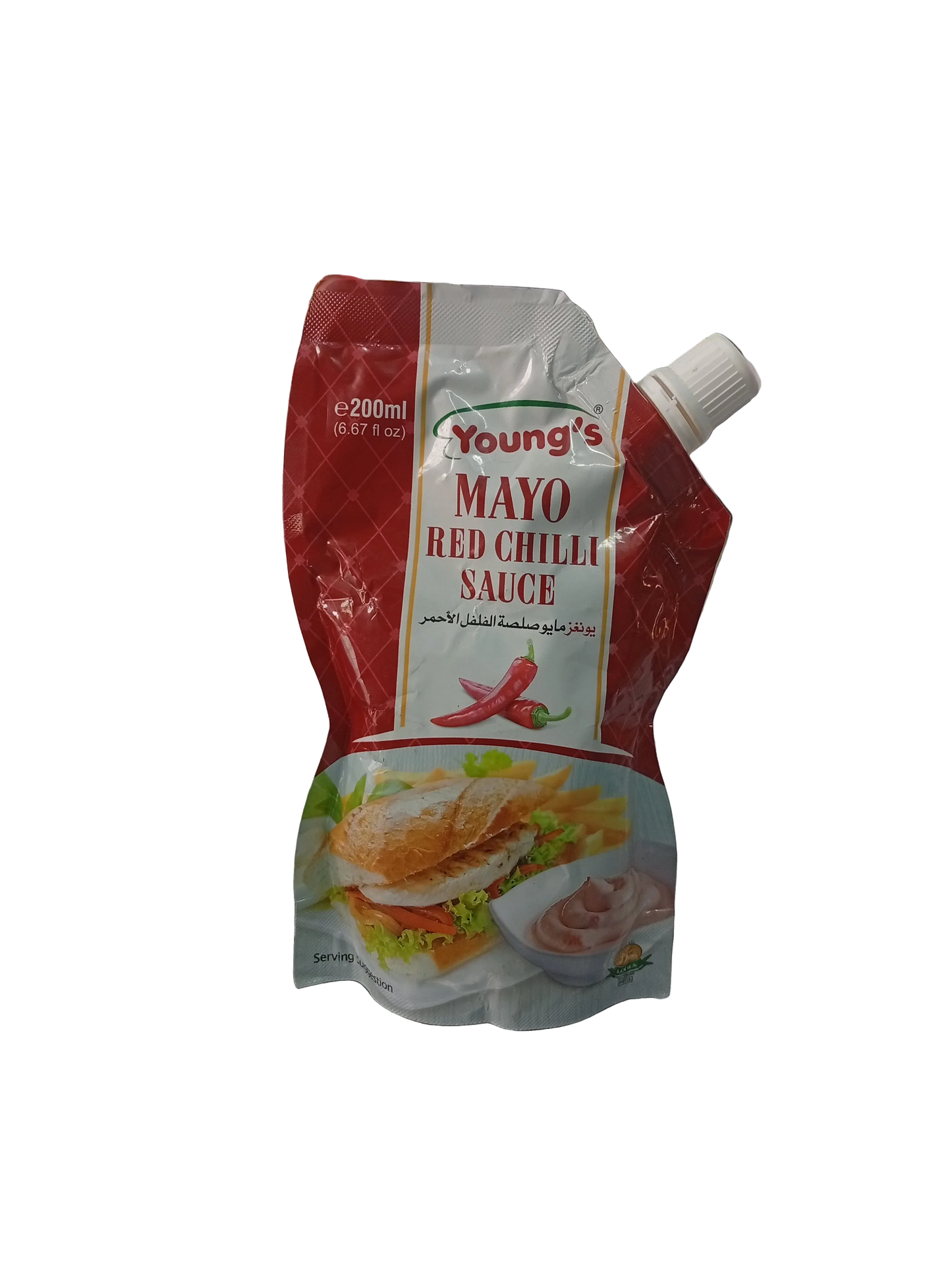 Young's Mayo Red Chilli Sauce (200ml) - Sana Cash N Carry Pakistan