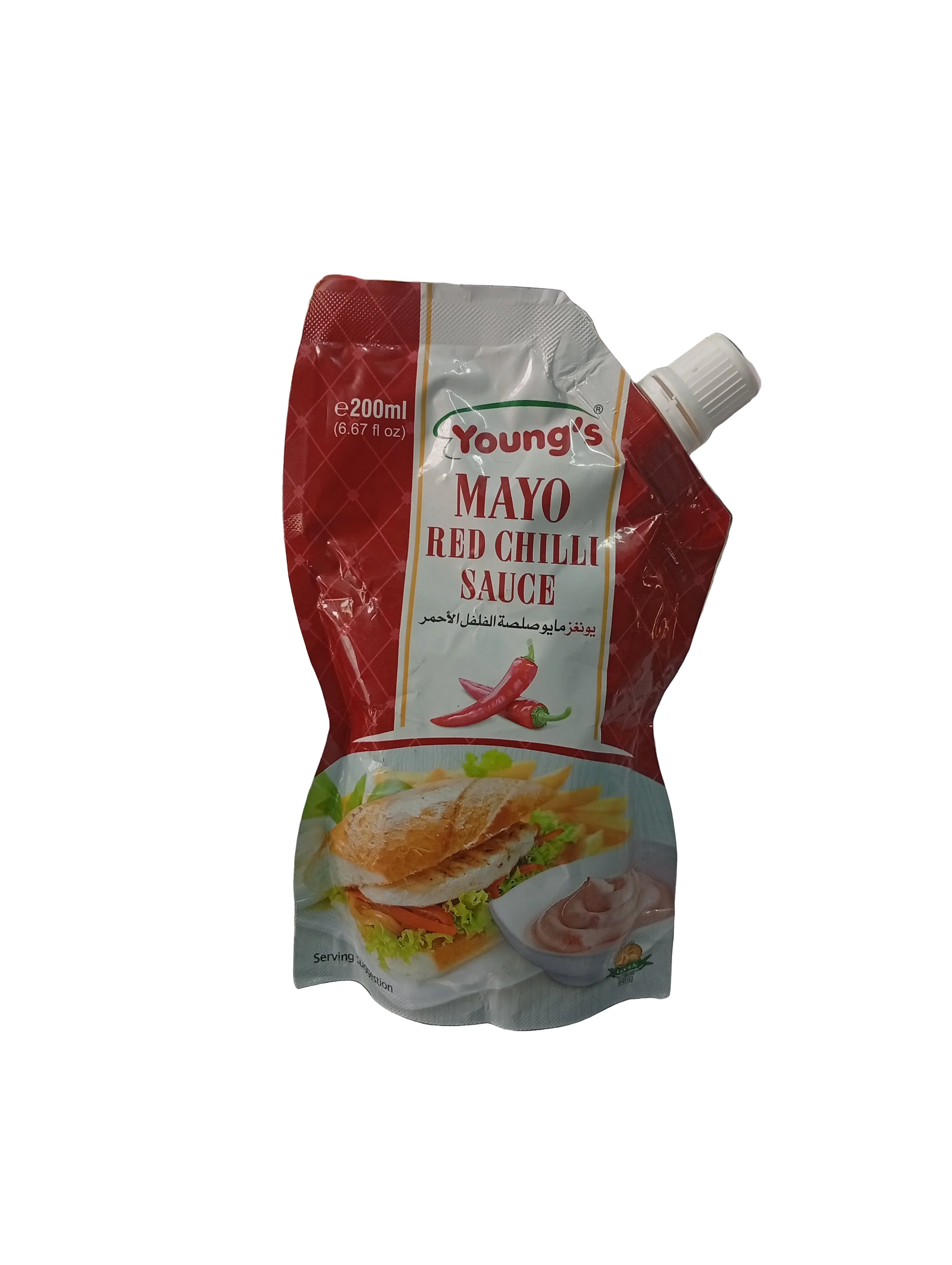 Young's Mayo Red Chilli Sauce (200ml) - Sana Cash N Carry Pakistan