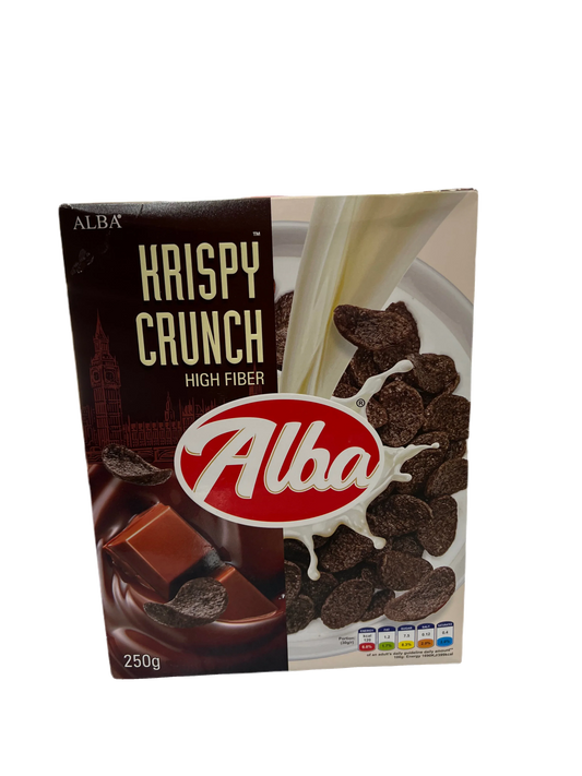 Alba Cereal Krispy Crunch High Fiber 250G - Sana Cash N Carry Pakistan