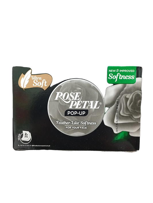 Rose Petal Ultra Soft Tissue Box(150pulls) - Sana Cash N Carry Pakistan
