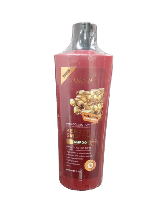 Lichen Keratin Smooth Shampoo(400ml) - Sana Cash N Carry Pakistan