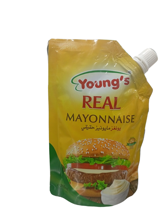 Young's Real Mayonnaise (200ml) - Sana Cash N Carry Pakistan
