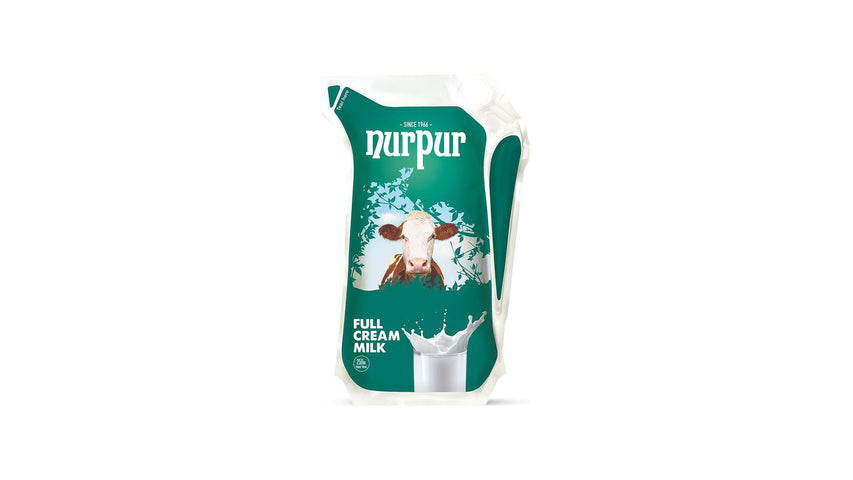 NURPUR FULL CREAM MILK POUCH(250ml)