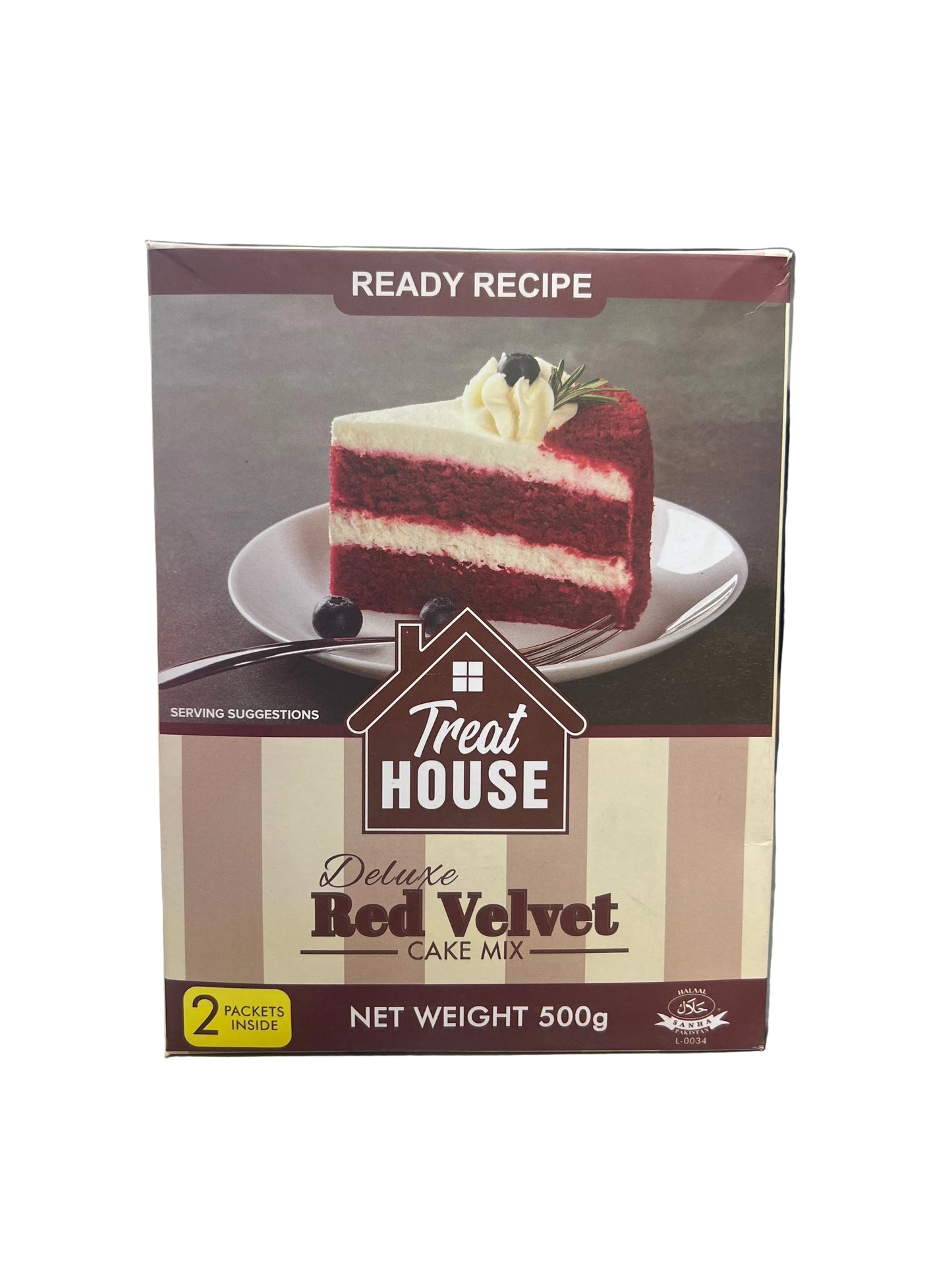 Treat House Deluxe Red Velvet Cake Mix (500g)