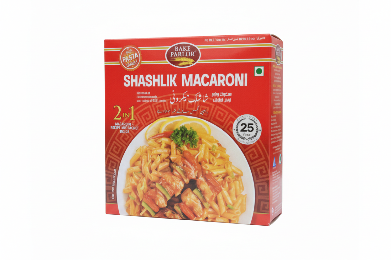 BAKE PORLAR SHASHLIK MACARONI(250gm)