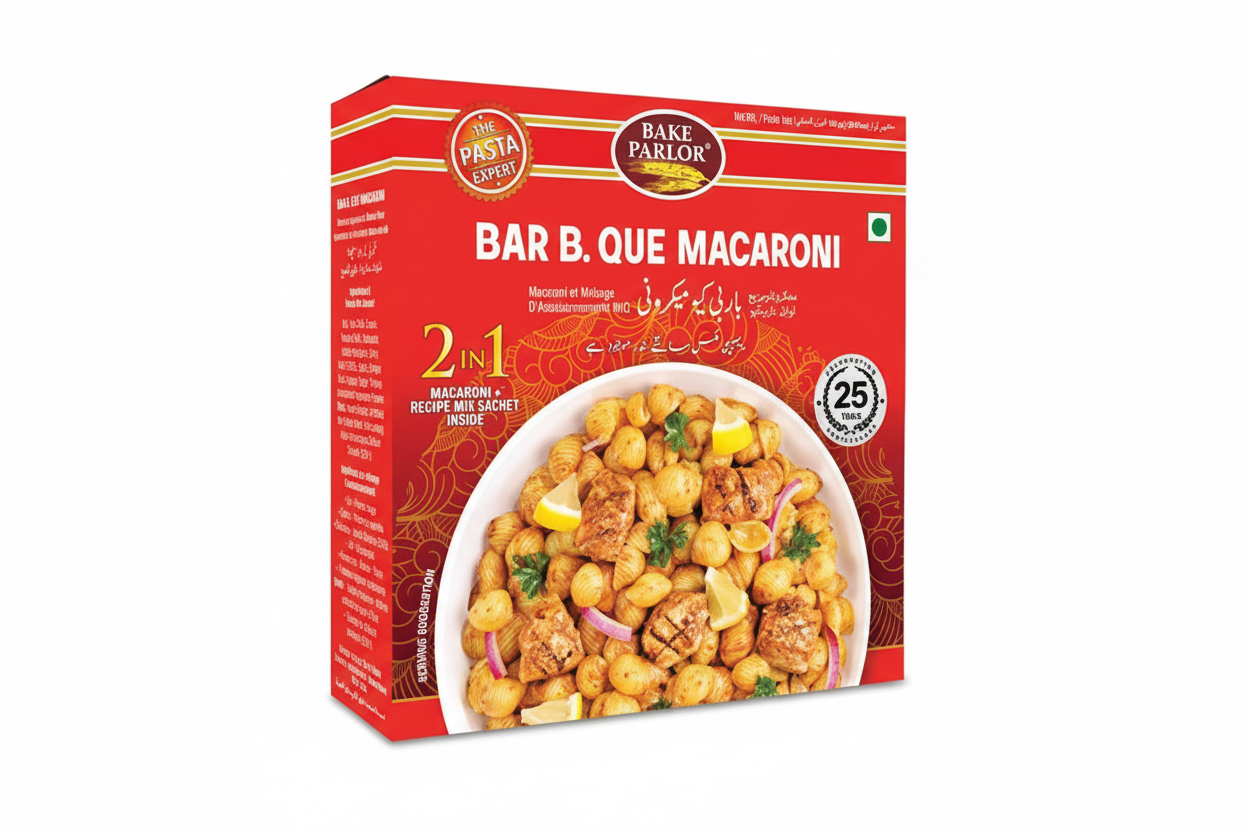 BAKE PALOR Bar B. Que Macaroni(250gm)
