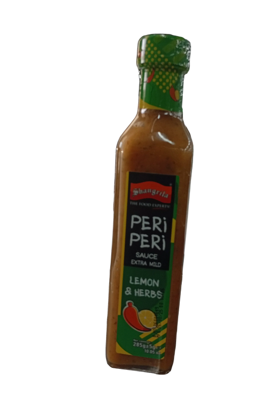 Shangrila Peri Peri Lemon &Herbs Sauce (285g) - Sana Cash N Carry Pakistan