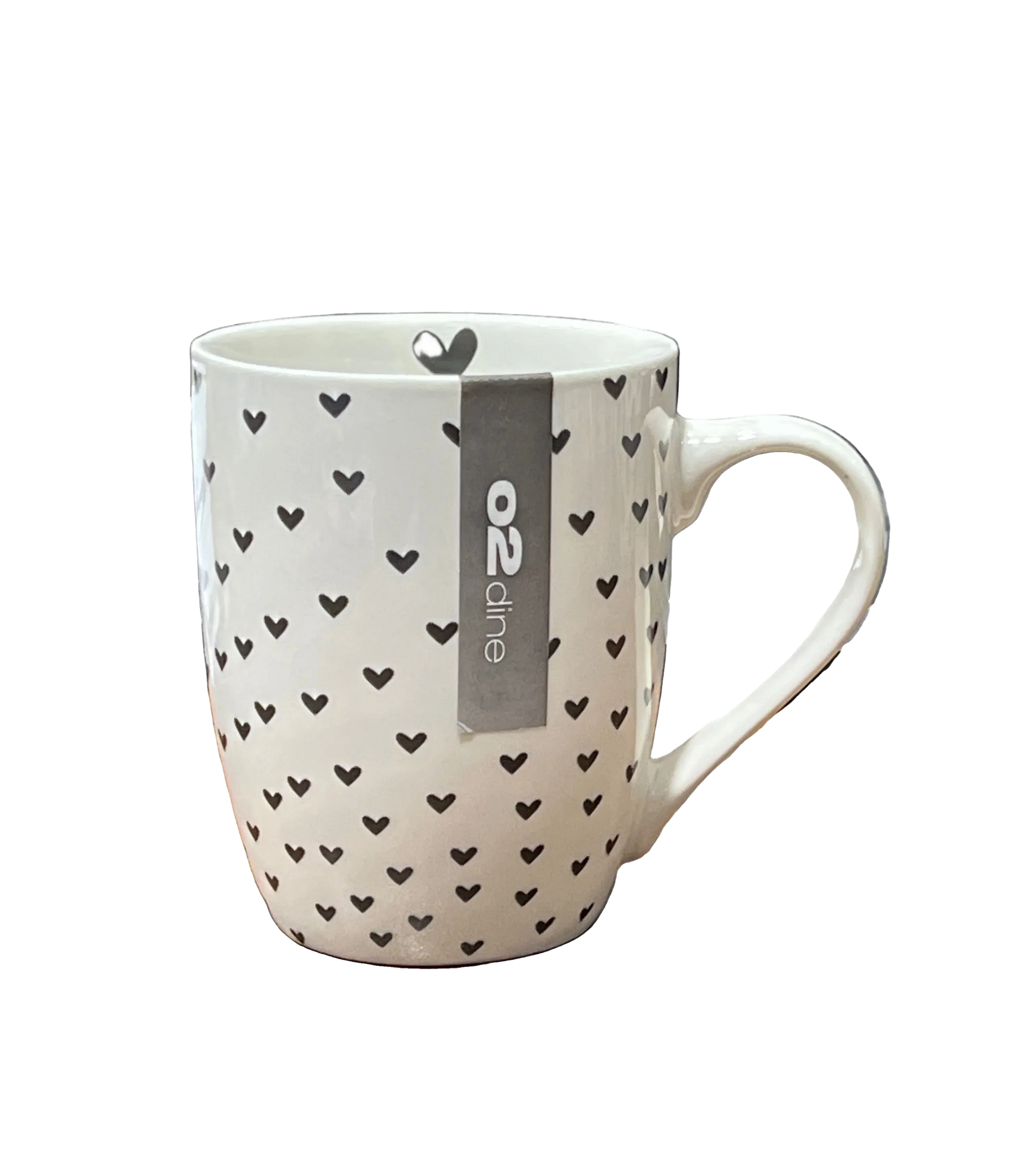 Black Heart Printed Mug - Sana Cash N Carry Pakistan