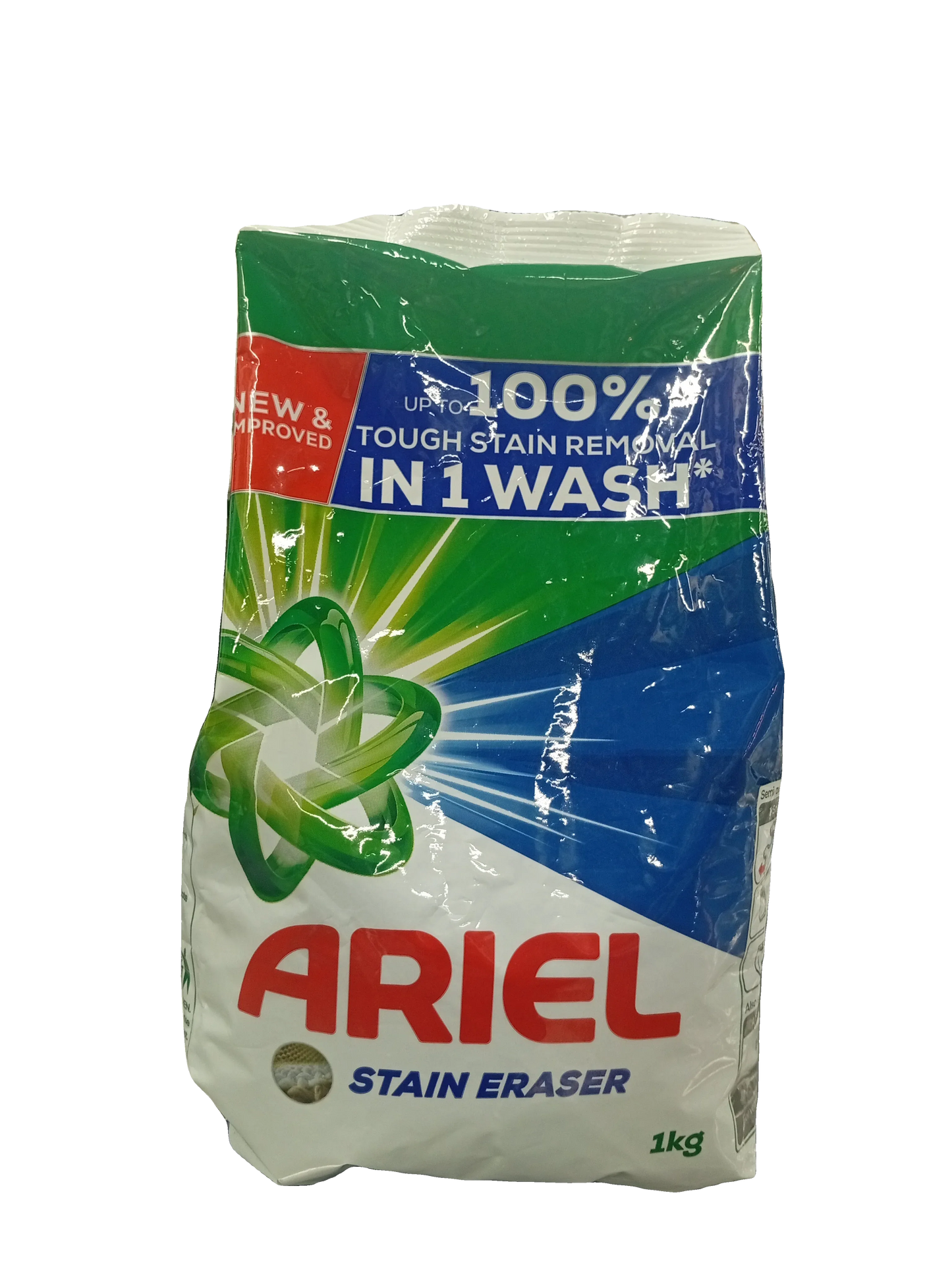 Ariel Stain Eraser Detergent Powder(1kg) - Sana Cash N Carry Pakistan