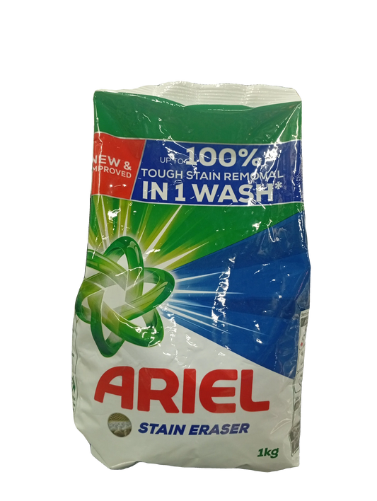 Ariel Stain Eraser Detergent Powder(1kg) - Sana Cash N Carry Pakistan
