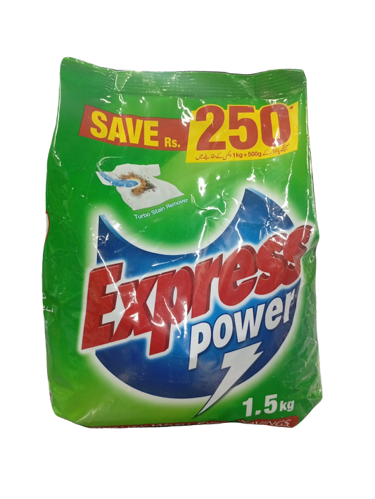 Express Power Detergent Powder (1.5kg) - Sana Cash N Carry Pakistan