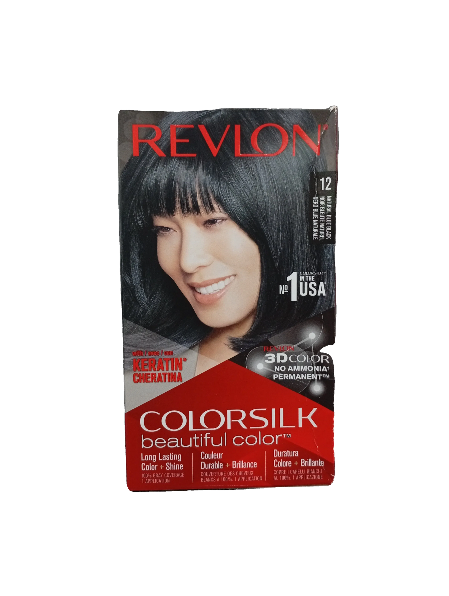 Revlon Colorsilk Beautiful Blue Black Color(12) - Sana Cash N Carry Pakistan
