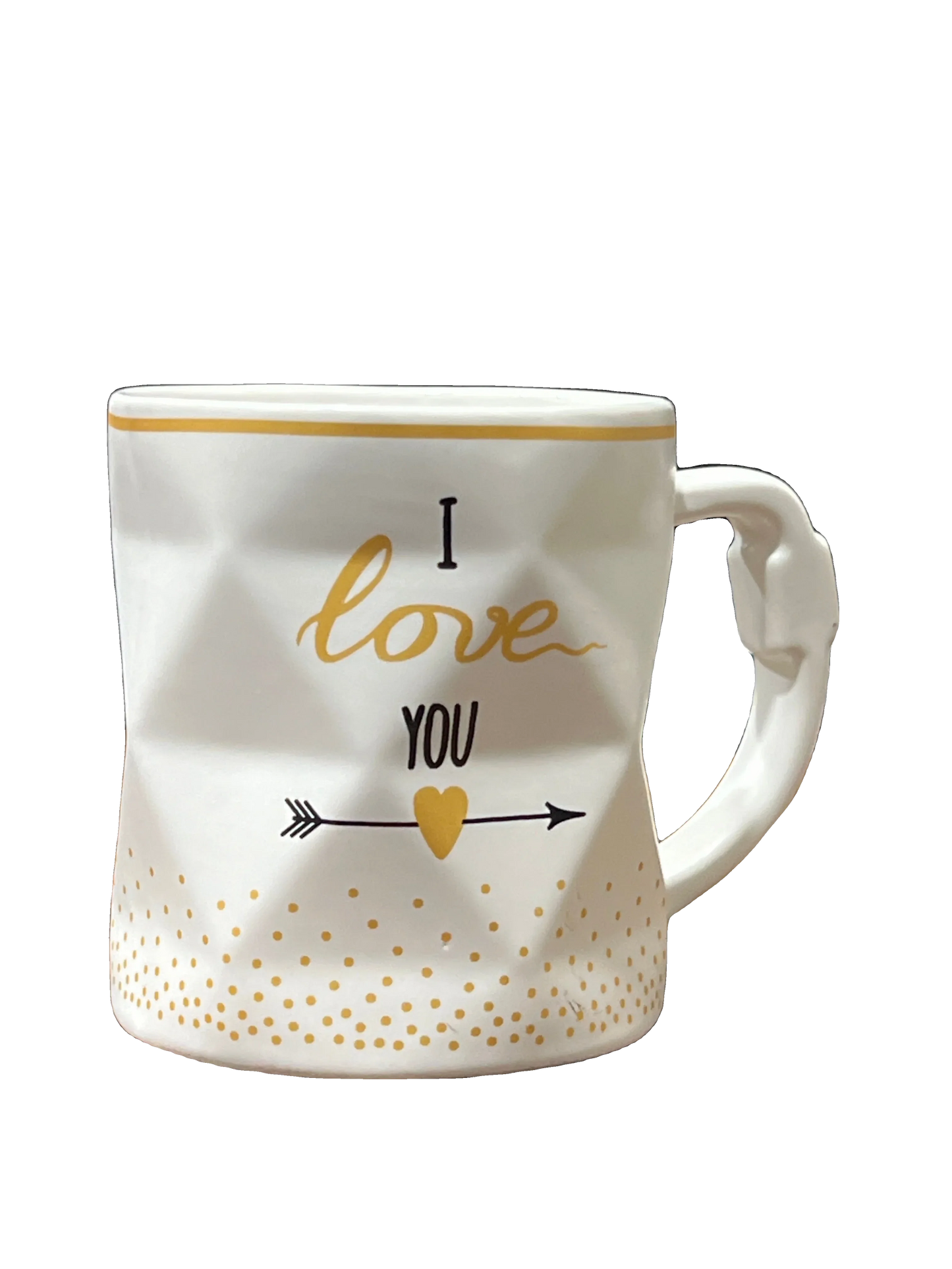 I Love You Crinkle Mug - Sana Cash N Carry Pakistan