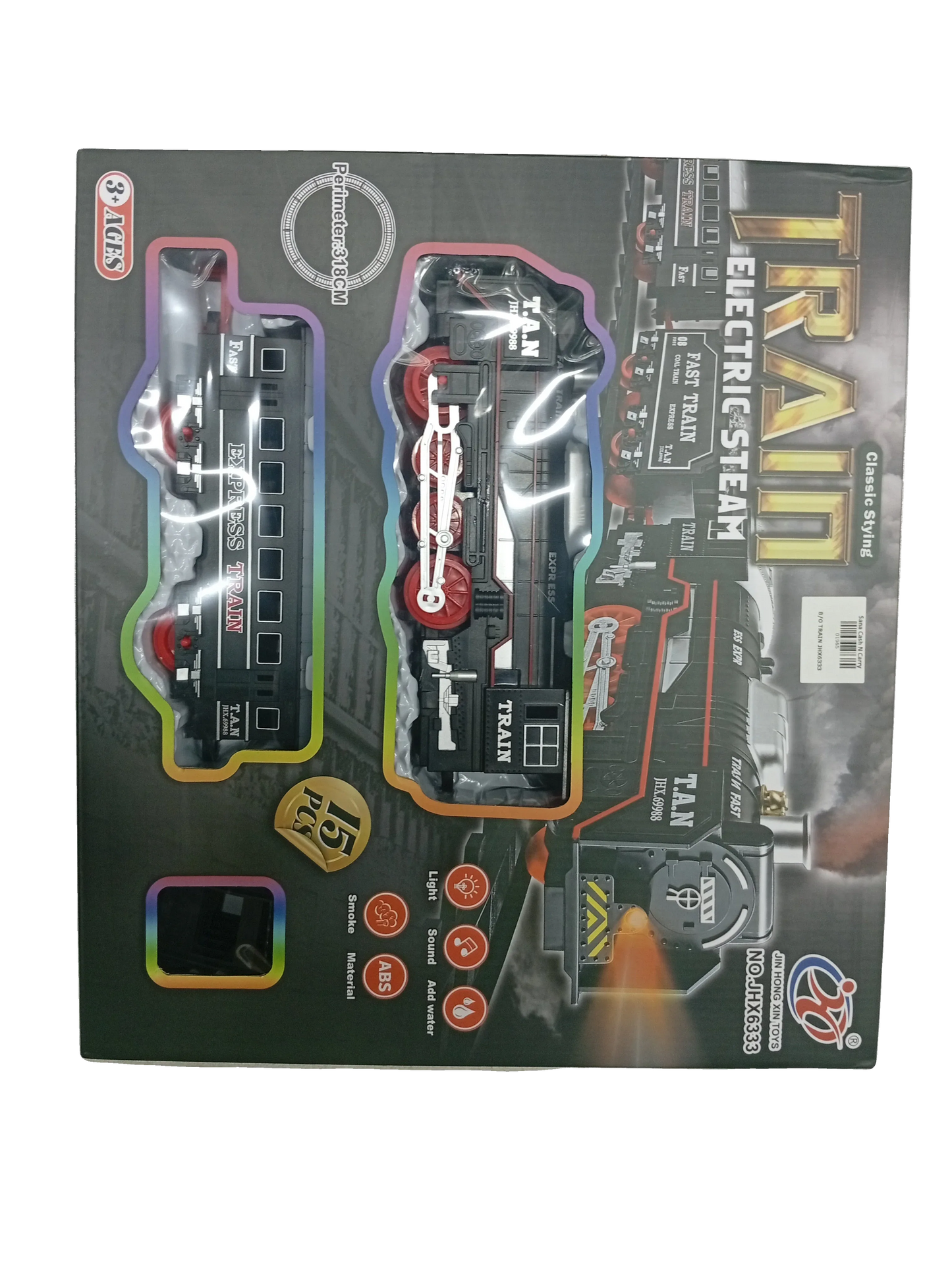 Train Electric Steam Toy - Sana Cash N Carry Pakistan