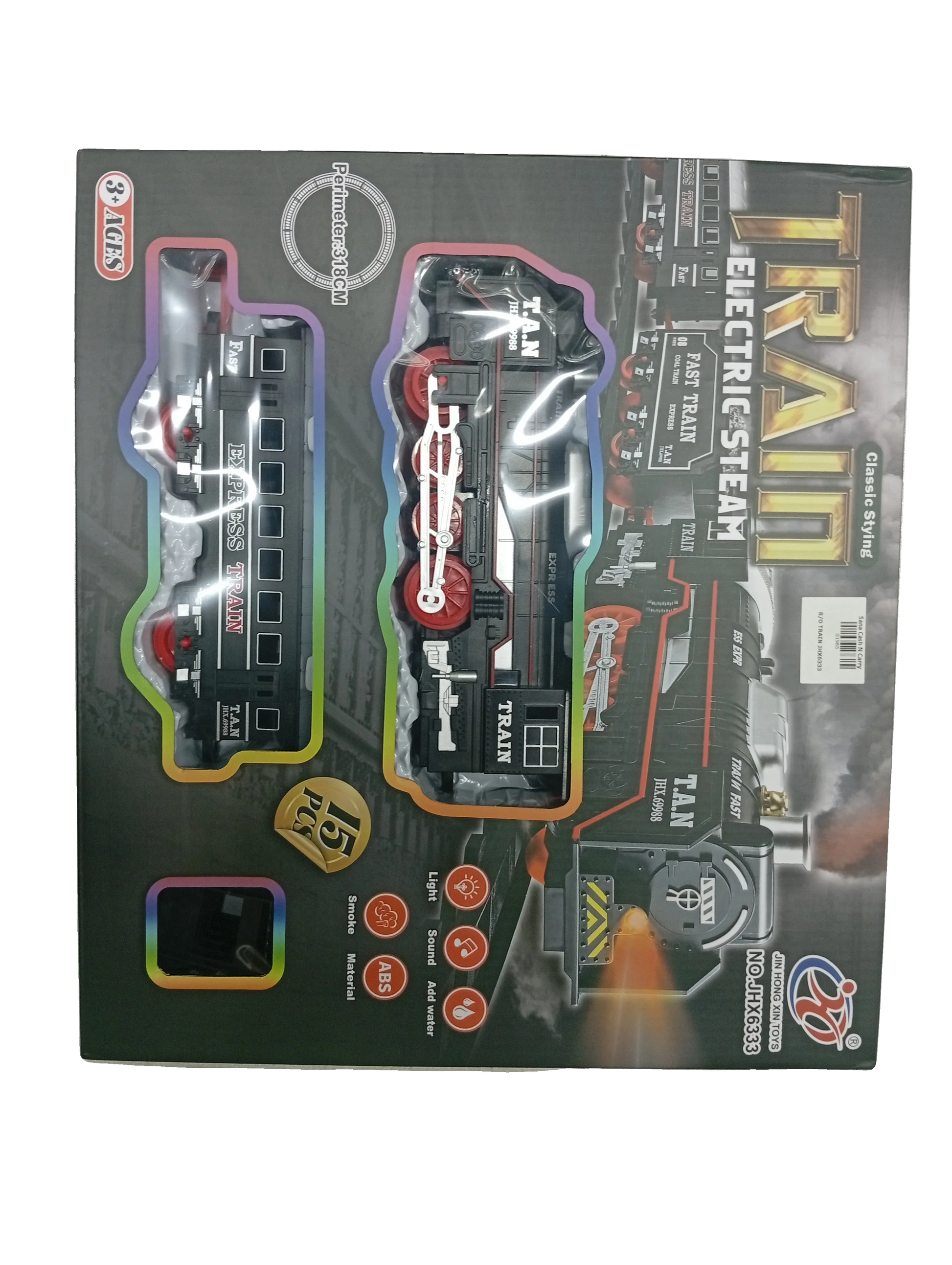 Train Electric Steam Toy - Sana Cash N Carry Pakistan
