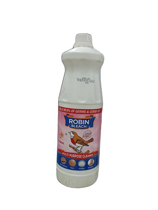 Robin Floral Bleach Bottle(900ml) - Sana Cash N Carry Pakistan