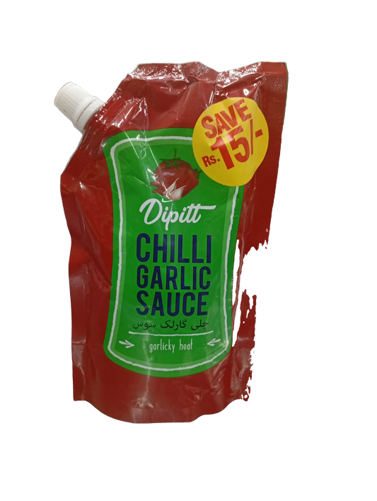 Dipitt Chilli Garlic Sauce (400g) - Sana Cash N Carry Pakistan