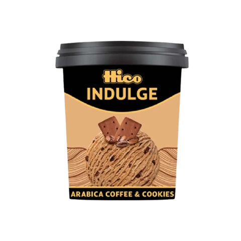 HICO INDULG ARABICA COFFEE & COOKIES ICE CREAM