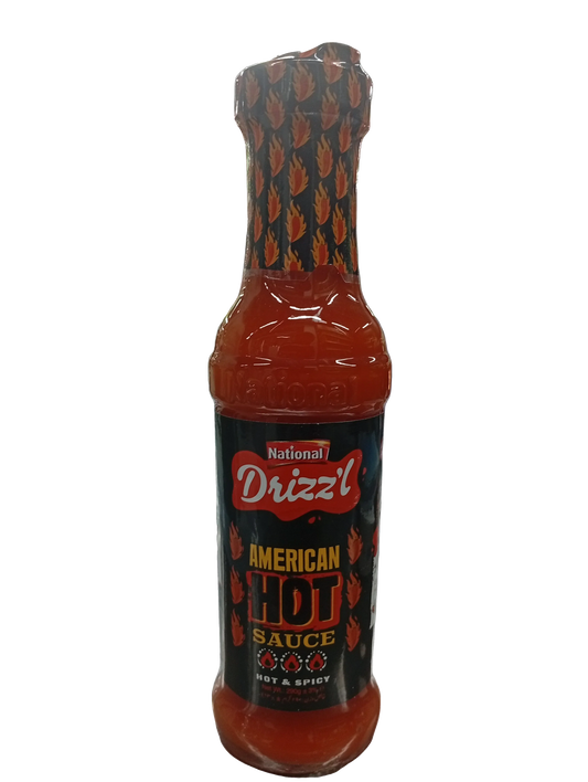 National Drizzl American Hot Sauce (290g) - Sana Cash N Carry Pakistan