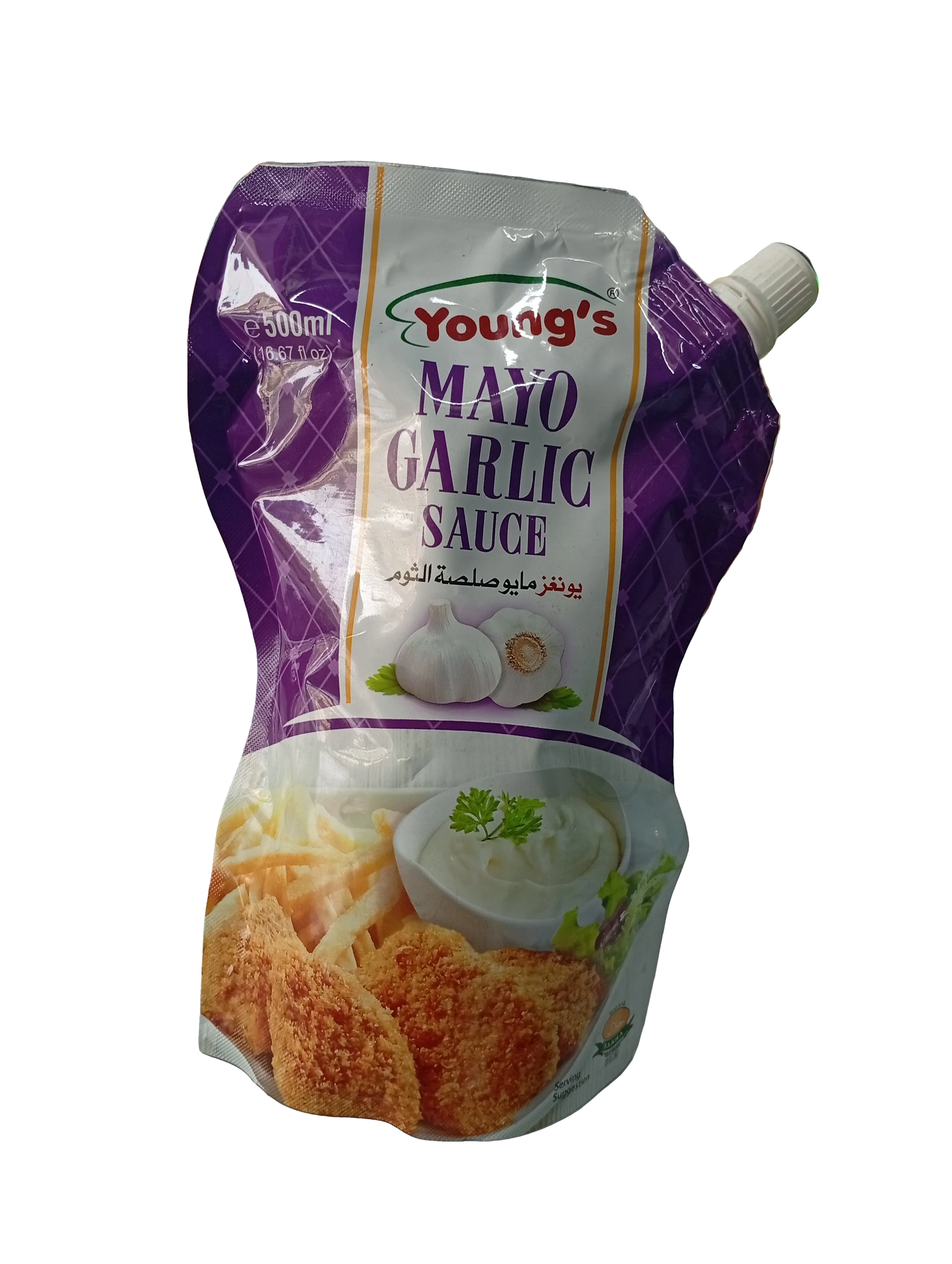 Young's Mayo Garlic Sauce (500ml) - Sana Cash N Carry Pakistan