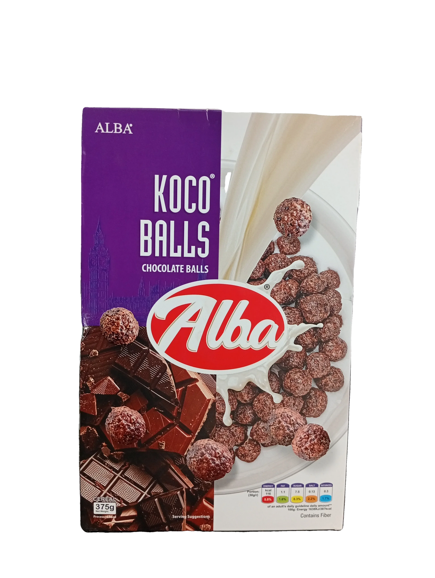 Alba Koco Balls Chocolate Balls Cereal (375g) - Sana Cash N Carry Pakistan