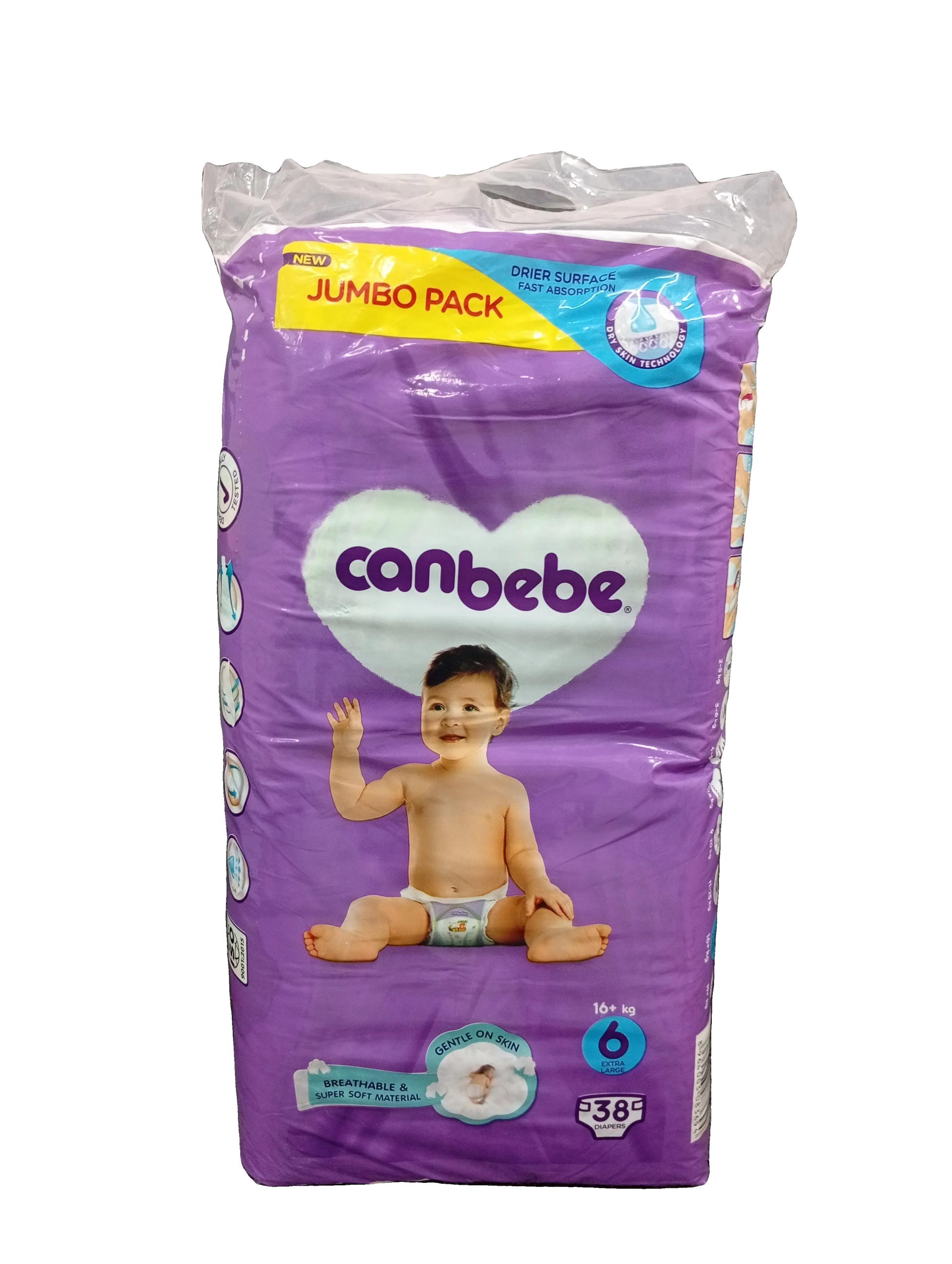 Canbebe Jumbo Pack (XL6/38) - Sana Cash N Carry Pakistan