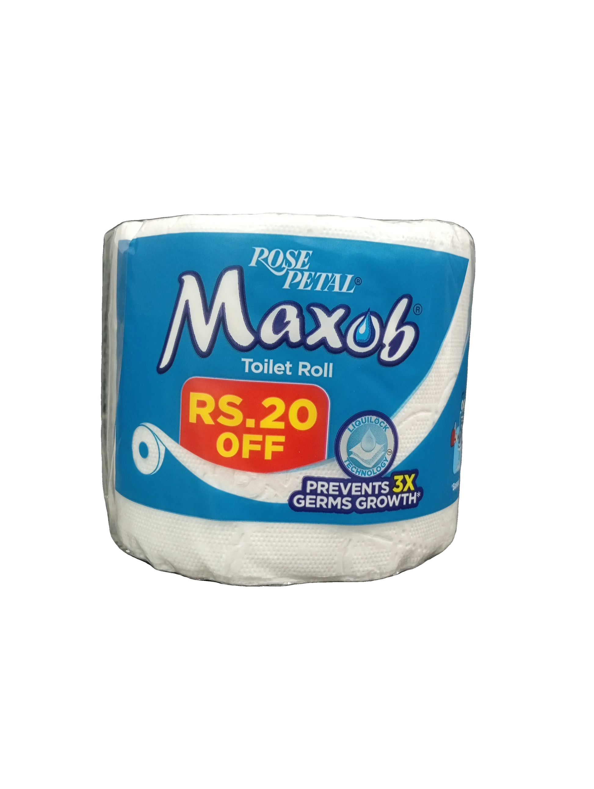Rose Petal Maxob Toilet Roll Tissue - Sana Cash N Carry Pakistan