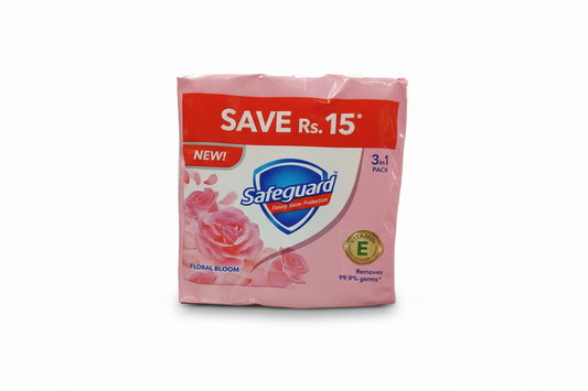 Safeguard Floral Bloom Trio Pack Soap(168g) - Sana Cash N Carry Pakistan