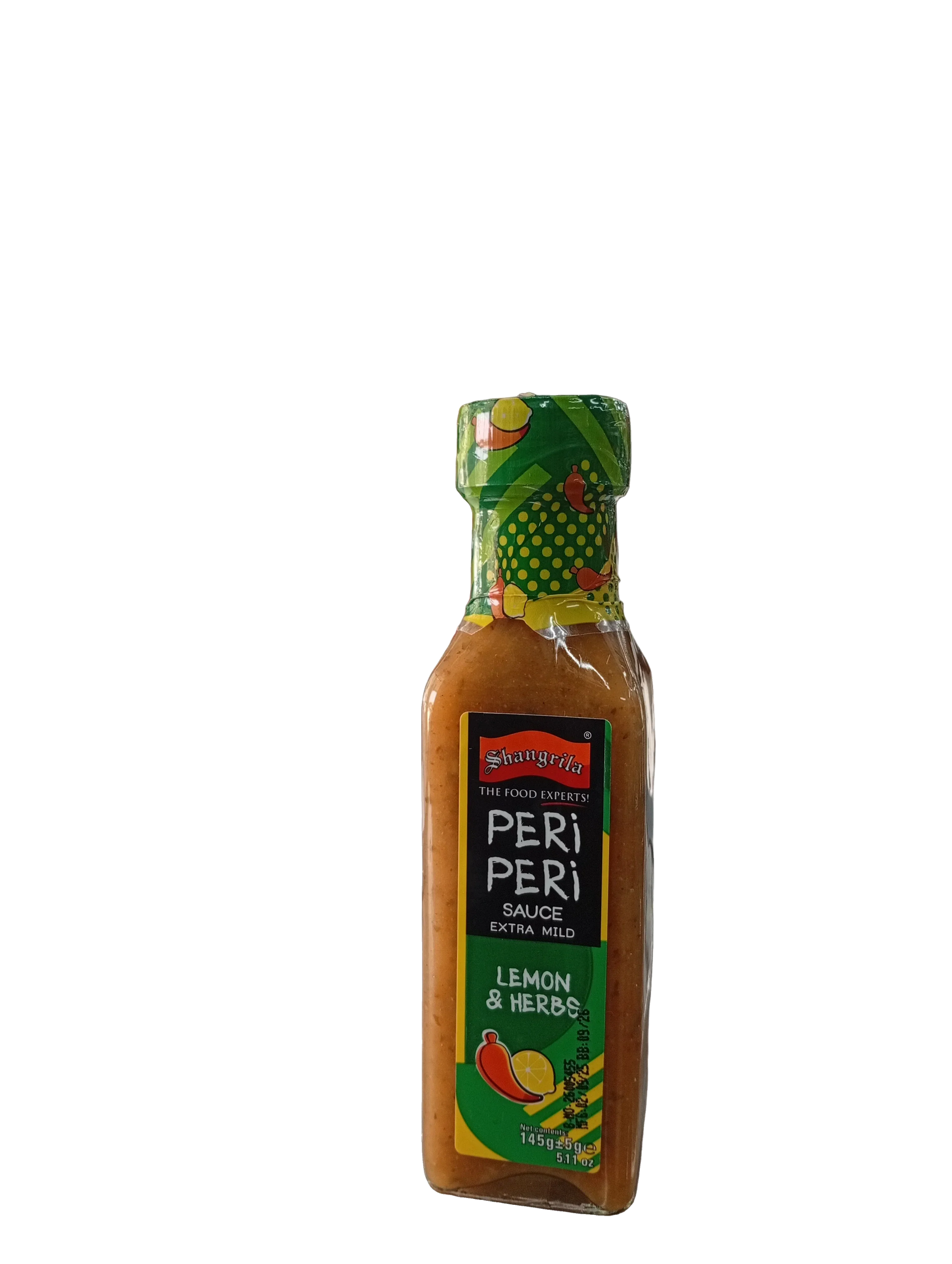 Shangrila Peri Peri Lemon & Herbs Sauce (145ml) - Sana Cash N Carry Pakistan