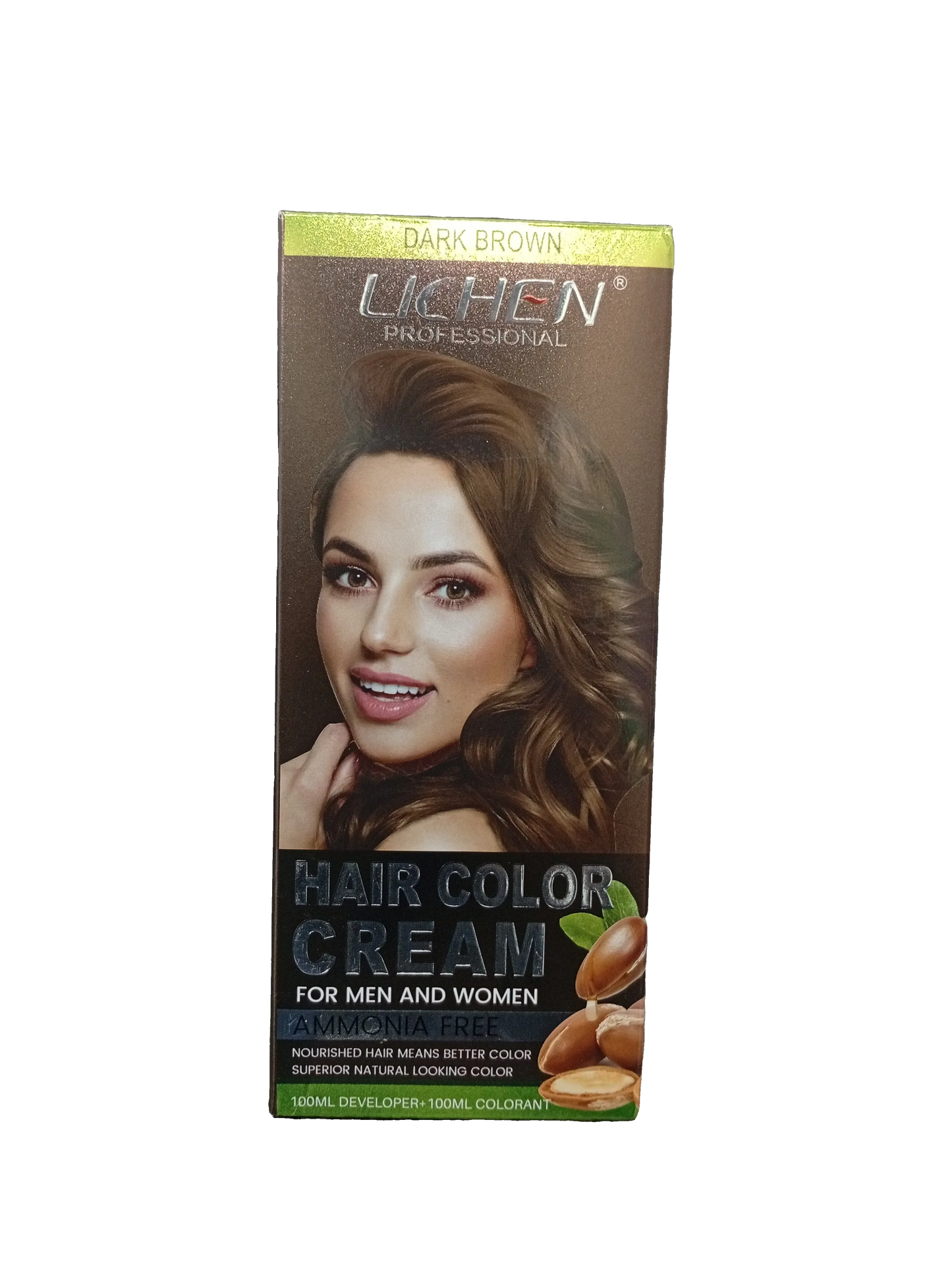 Lichen Dark Brown Hair Color - Sana Cash N Carry Pakistan