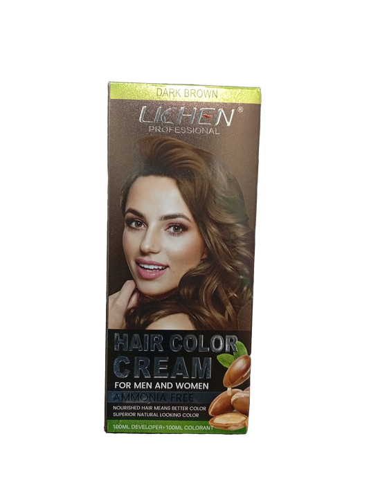 Lichen Dark Brown Hair Color - Sana Cash N Carry Pakistan