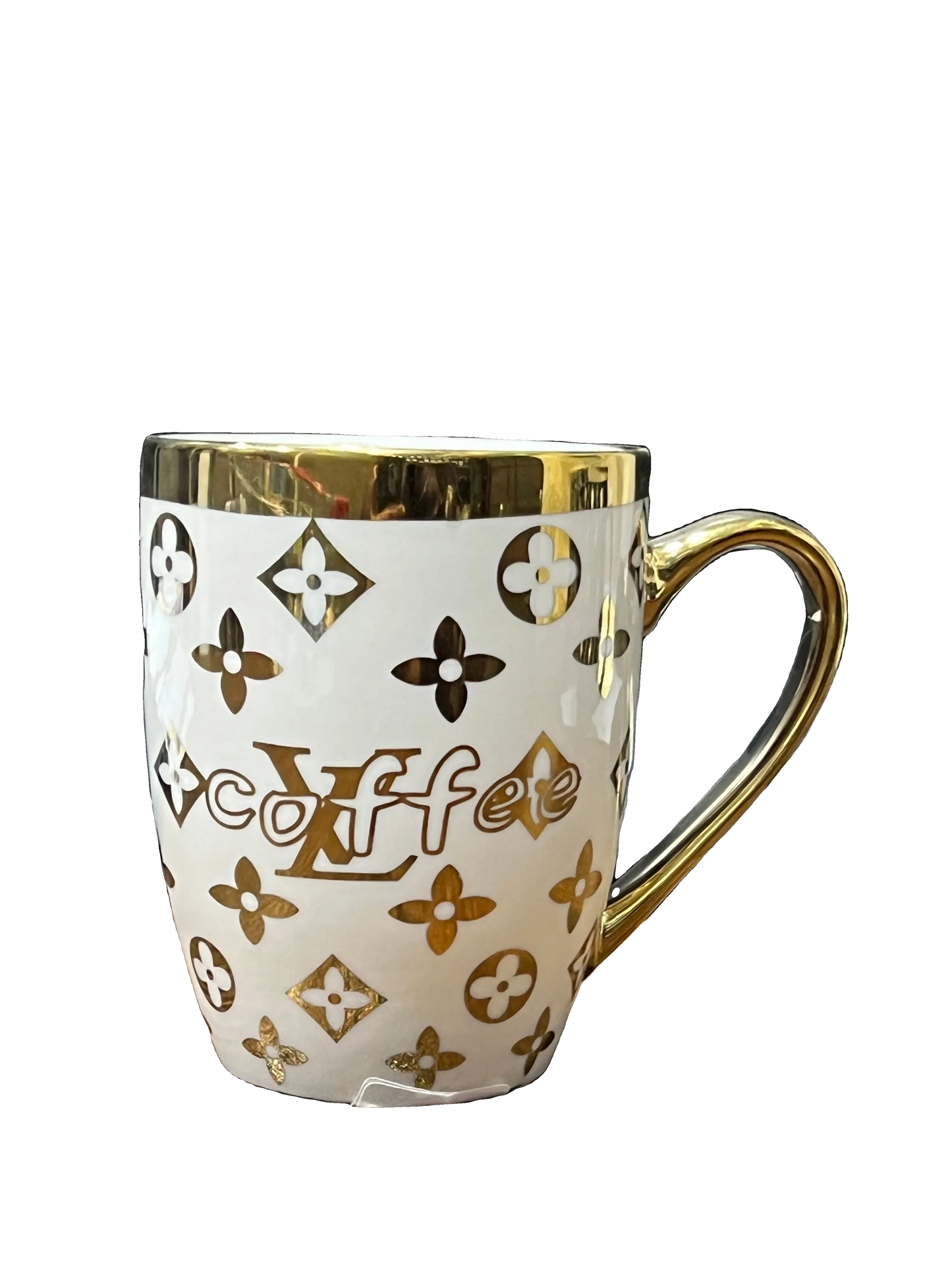 Golden Bloom Handle Mug - Sana Cash N Carry Pakistan