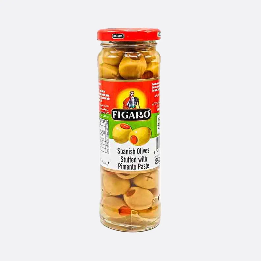 FIGARO SPANISH OLIVES STUFFED WITH PIMENTO PASTE