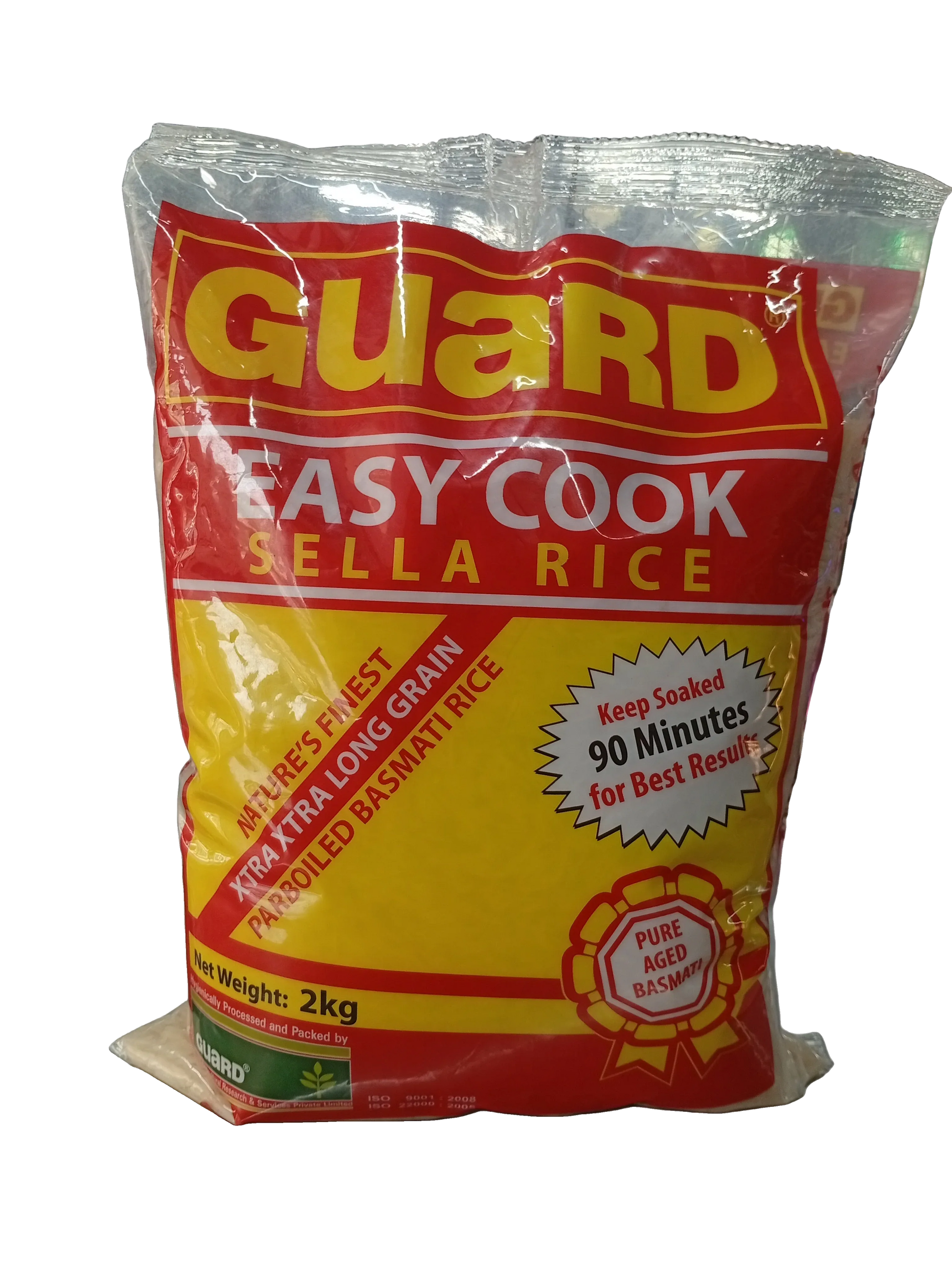 Guard Easy Cook Sella Rice (2kg) - Sana Cash N Carry Pakistan