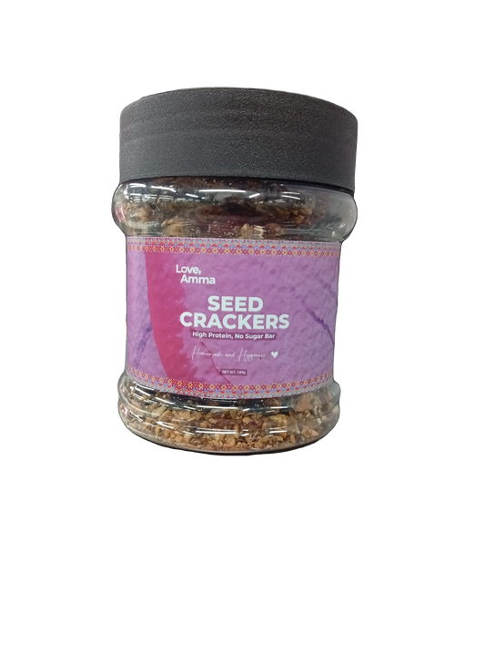 Love Amma Seed Crackers Jar(140g) - Sana Cash N Carry Pakistan