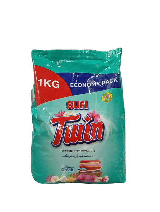 Sufi Twin Detergent Powder(1kg) - Sana Cash N Carry Pakistan