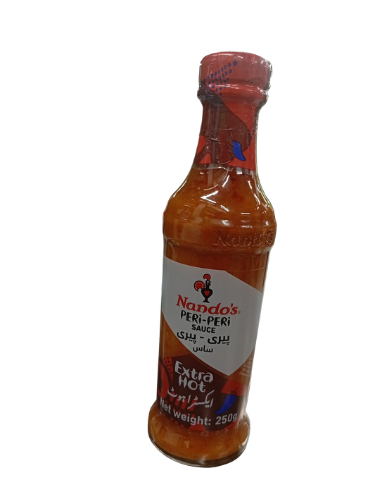 Nando's Peri Peri Extra Hot Sauce (250g) - Sana Cash N Carry Pakistan