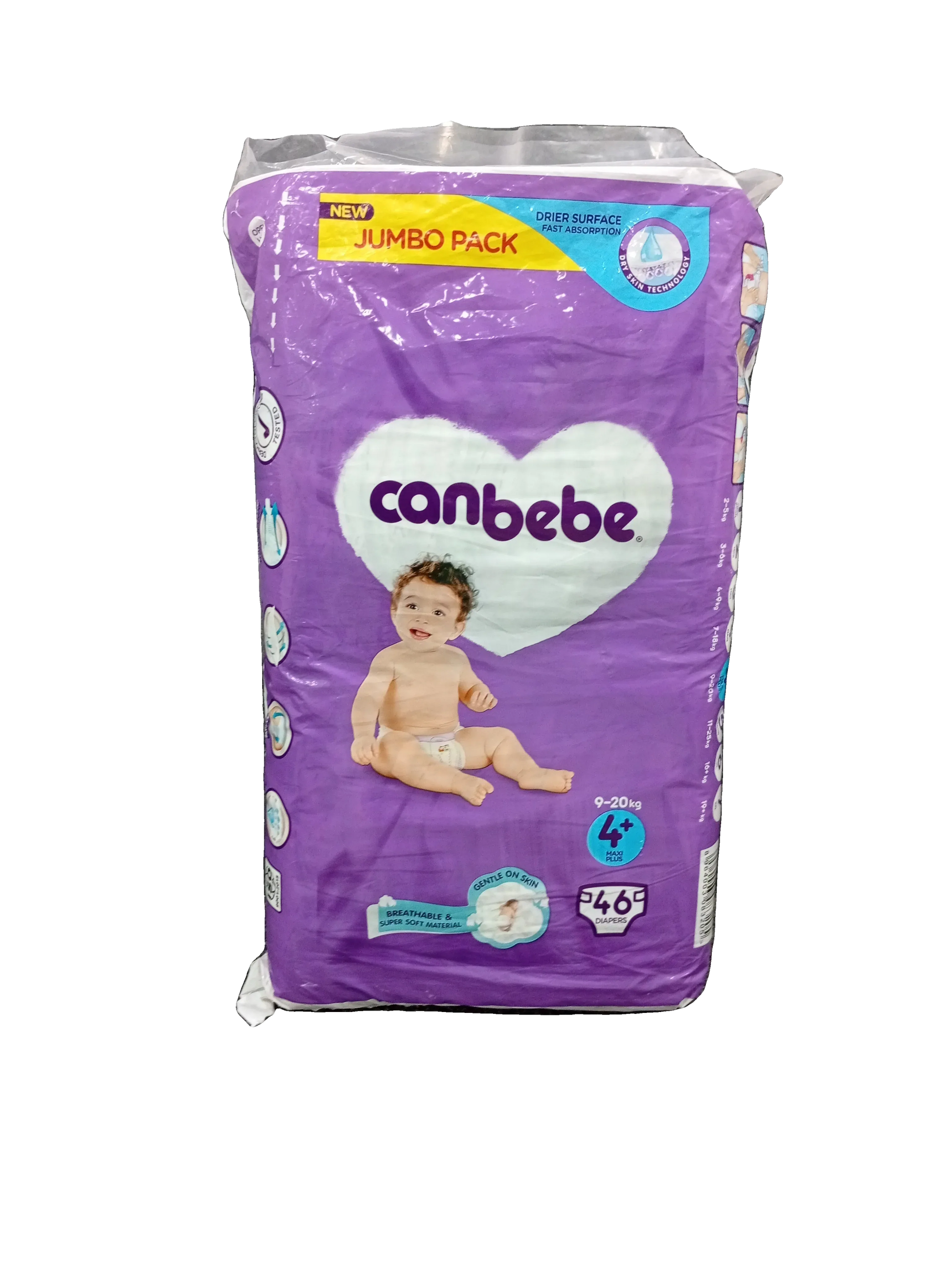 Canbebe Jumbo Pack (4+Maxi /46) - Sana Cash N Carry Pakistan