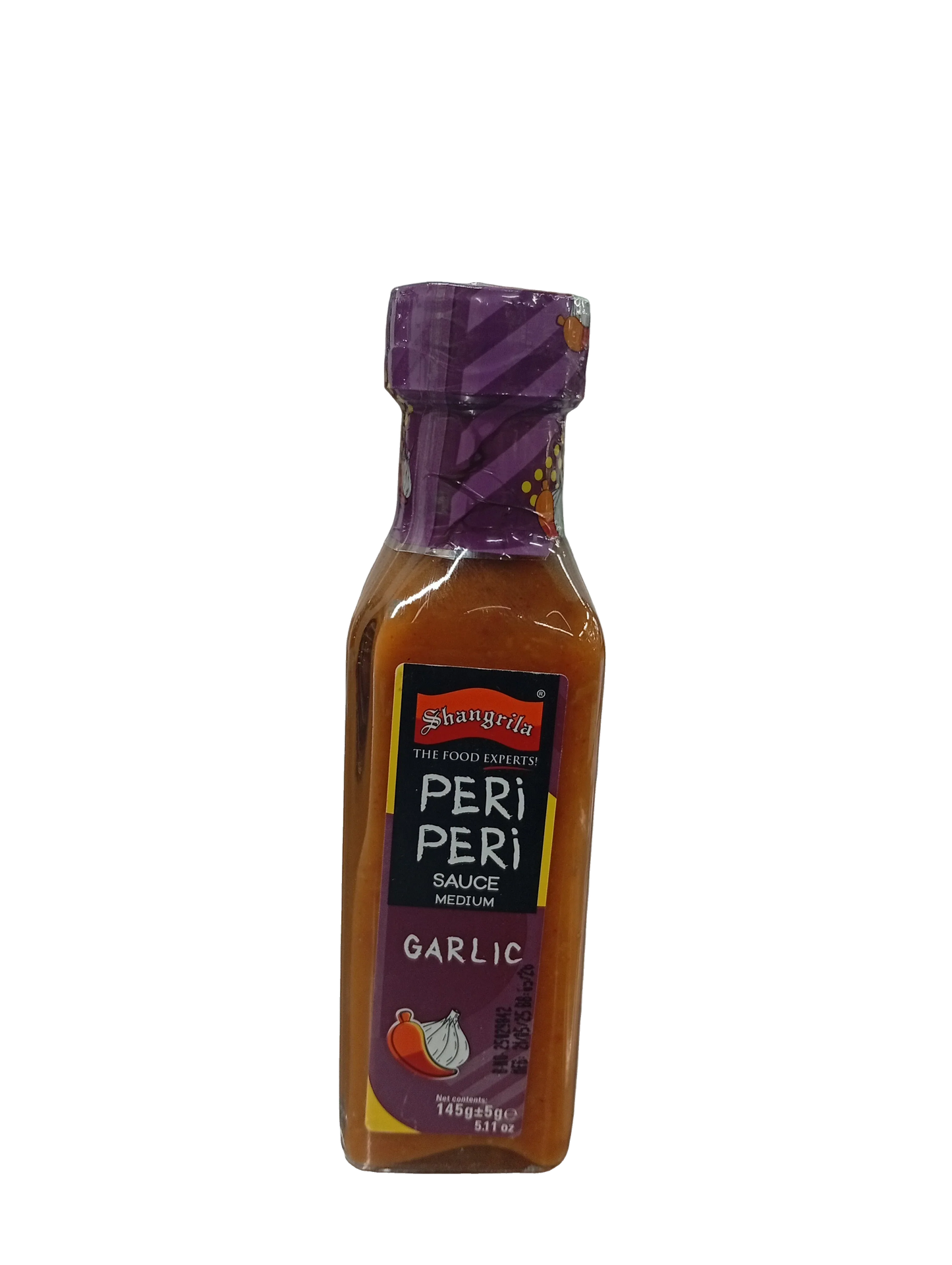 Shangrila Peri Peri Medium Garlic Sauce (145ml) - Sana Cash N Carry Pakistan