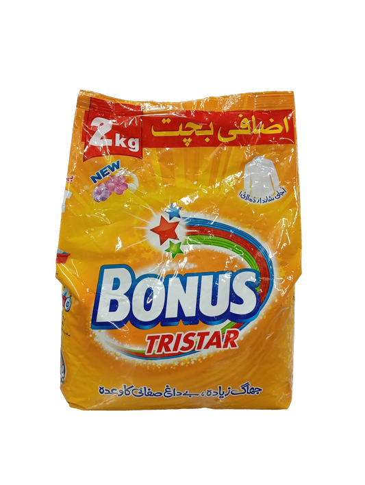 Bonus Tristar Detergent Powder(2kg) - Sana Cash N Carry Pakistan