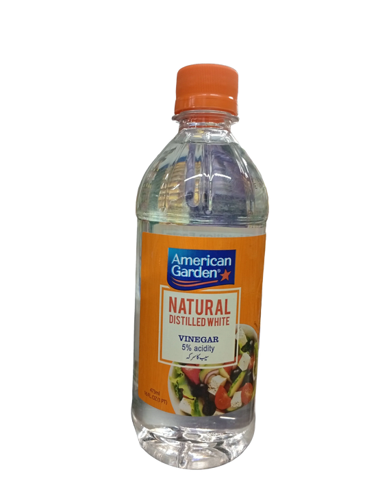 American Garden Natural Distilled White Vinegar (473ml) - Sana Cash N Carry Pakistan