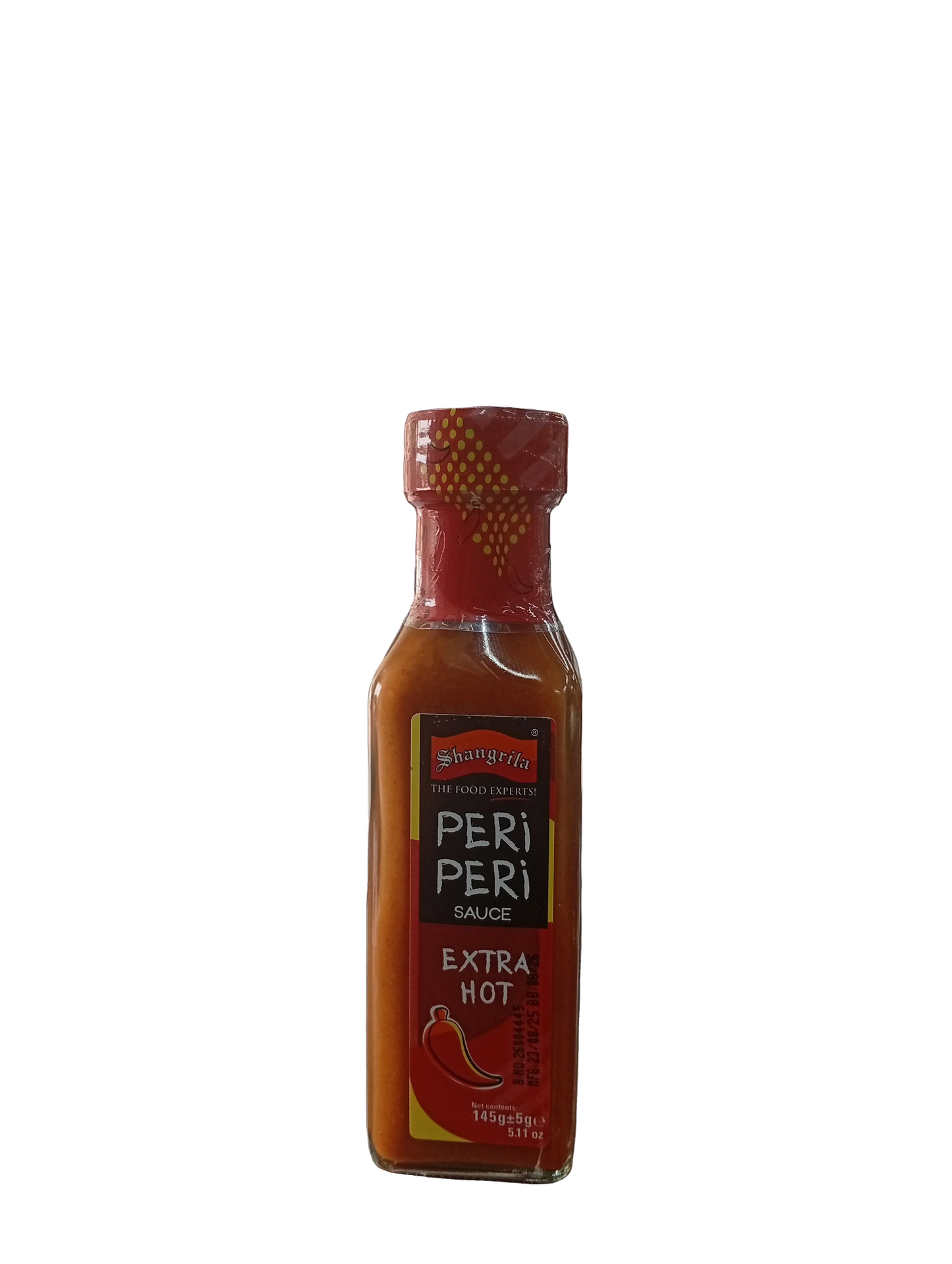 Shangrila Peri Peri Extra Hot Sauce (145ml) - Sana Cash N Carry Pakistan
