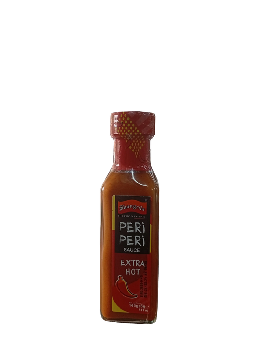 Shangrila Peri Peri Extra Hot Sauce (145ml) - Sana Cash N Carry Pakistan