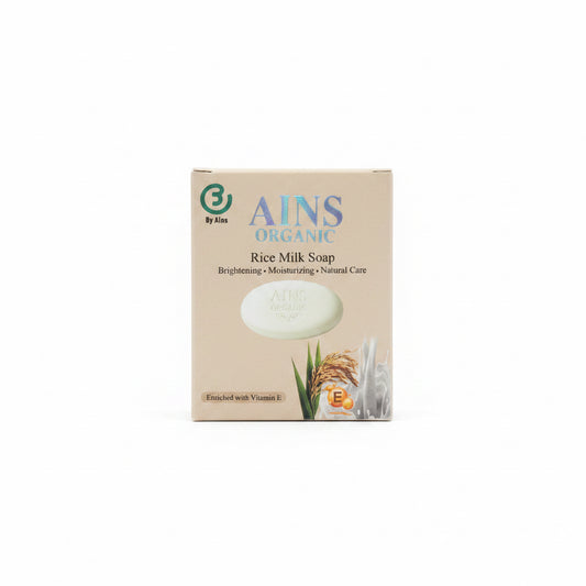AINS ORGANIC RICE MILK SOAP(80gm)