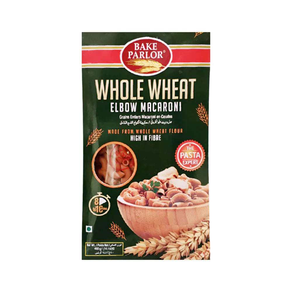 BAKE PARLOR WHOLE WHEAT ELBOW MACARONI(400gm)