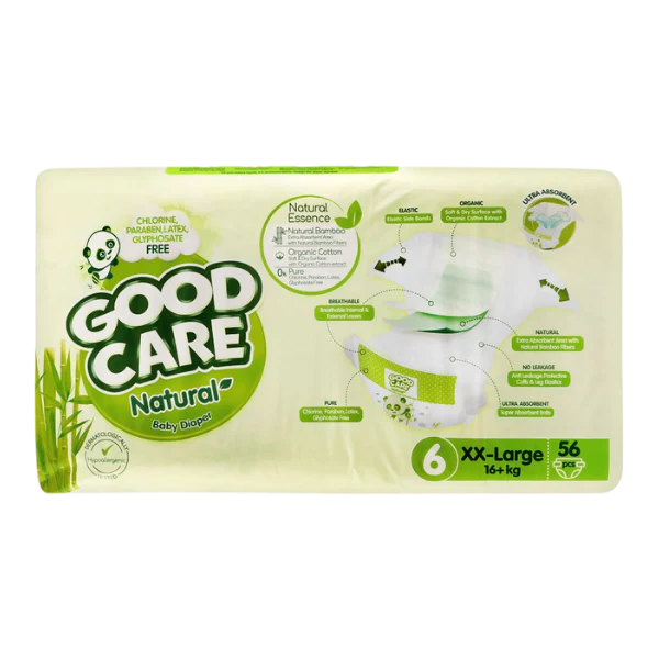 GOOD CARE NATIONAL DIAPERS MEGA PACK(XXL6/56)