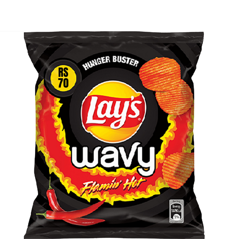 LAYS WAVY FLAMIN HOT(45gm)