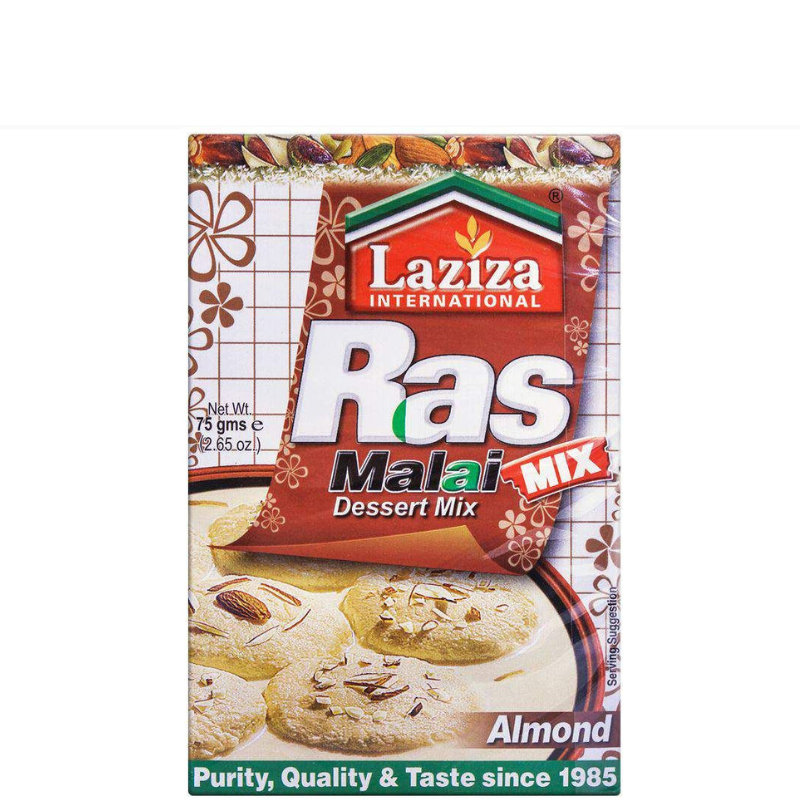 LAZIZA RAS MALAI MIX ALMOND(75gm)