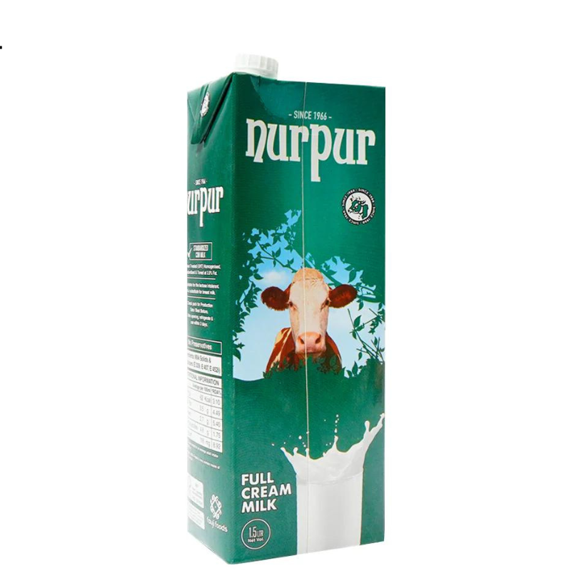 NURPUR FULL CREAM MILK(1.5ltr)