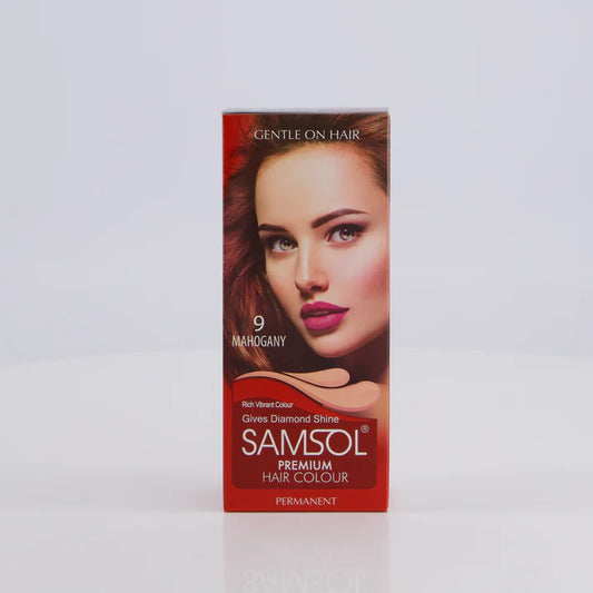 SAMSOL PREMIUM HAIR COLOR (MAHOGANY9)